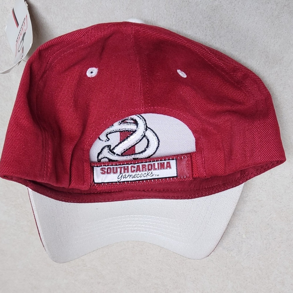USC Gamecocks Cocks One Size Fits All Strap Back Red HMI Baseball Cap Hat - Picture 6 of 7